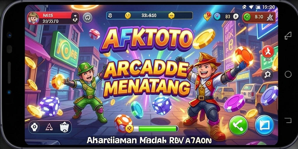 Screenshot gameplay AFKTOTO yang penuh aksi dan tantangan.