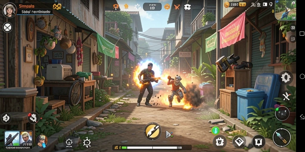 Tampilan gameplay FO8 yang menakjubkan dan mendetail.