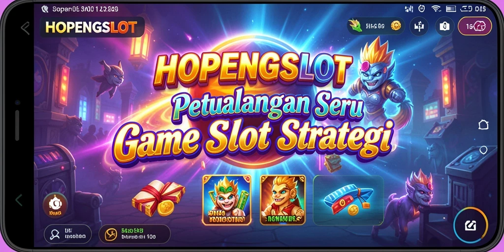 Tampilan gameplay strategis HOPENGSLOT yang mengasyikkan.