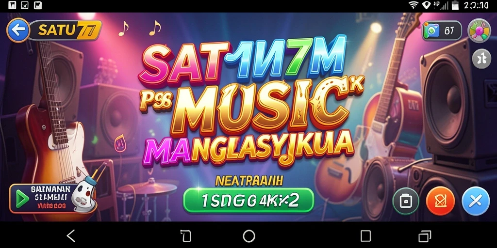 Tampilan gameplay SATU77 yang seru dan penuh semangat.