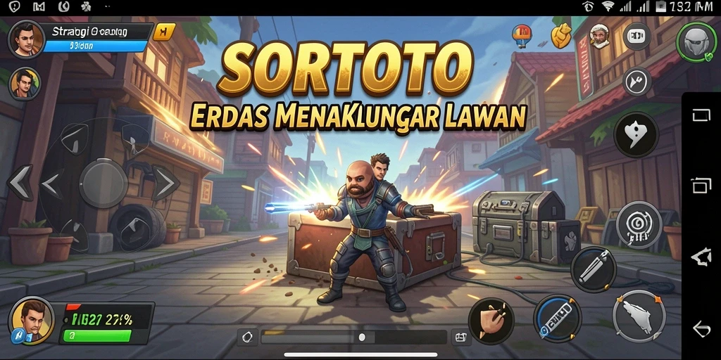 Tampilan gameplay SORTOTO yang menegangkan dan penuh strategi.