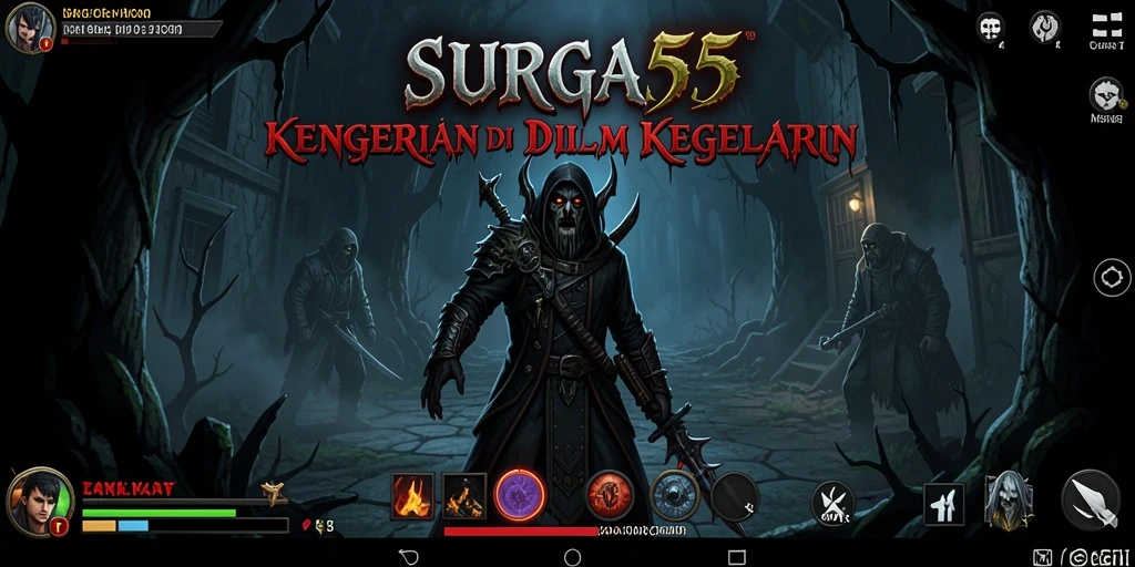 Gameplay SURGA55 yang menegangkan dan penuh kengerian.